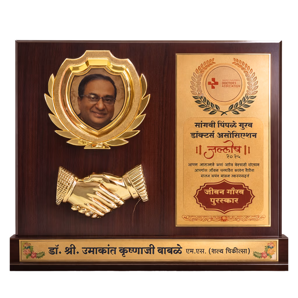 Awards of seva hospital in pcmc